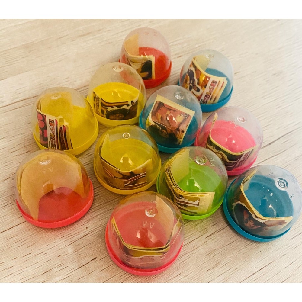 Spice Girls Gumball Capsuled Stickers Vintage 90s Pop Music Lot Of 11